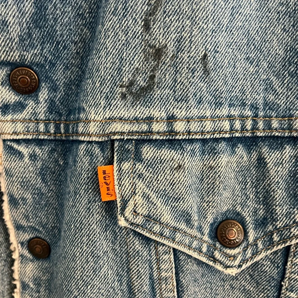 Vintage Levi’s Sherpa Lined Denim‎ Jacket – Made in USA